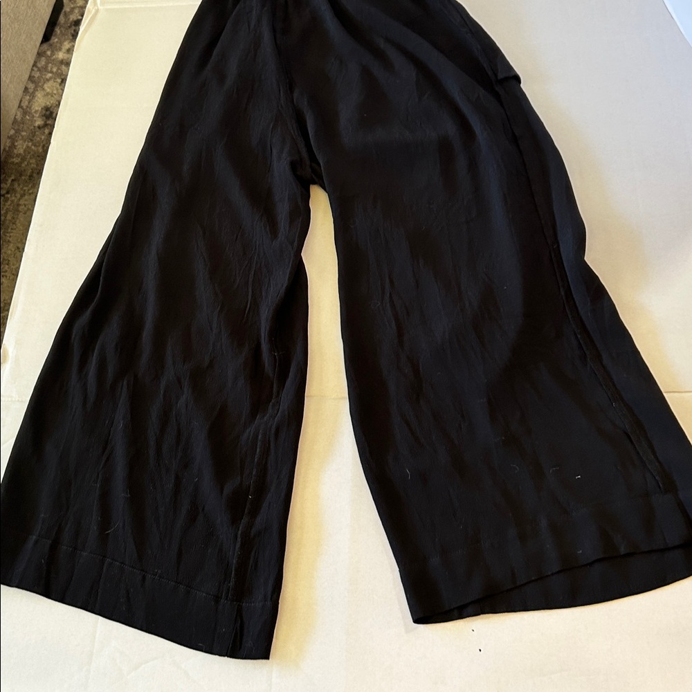 MADEWELL SMOCKED TANK JUMPSUIT WITH POCKETS AND WIDE LEG NEW WITH TAGS SZ 6 - Picture 10 of 15